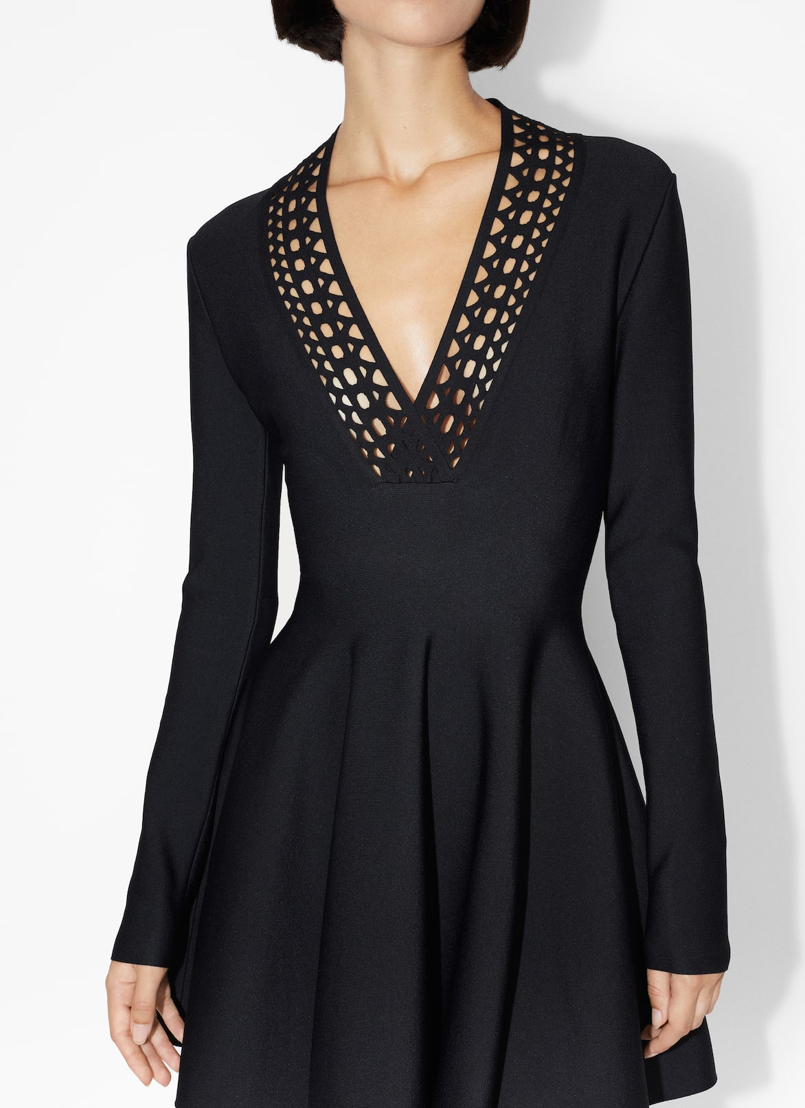 Vienne Skater ALAÏA BLACK VIENNE SKATER